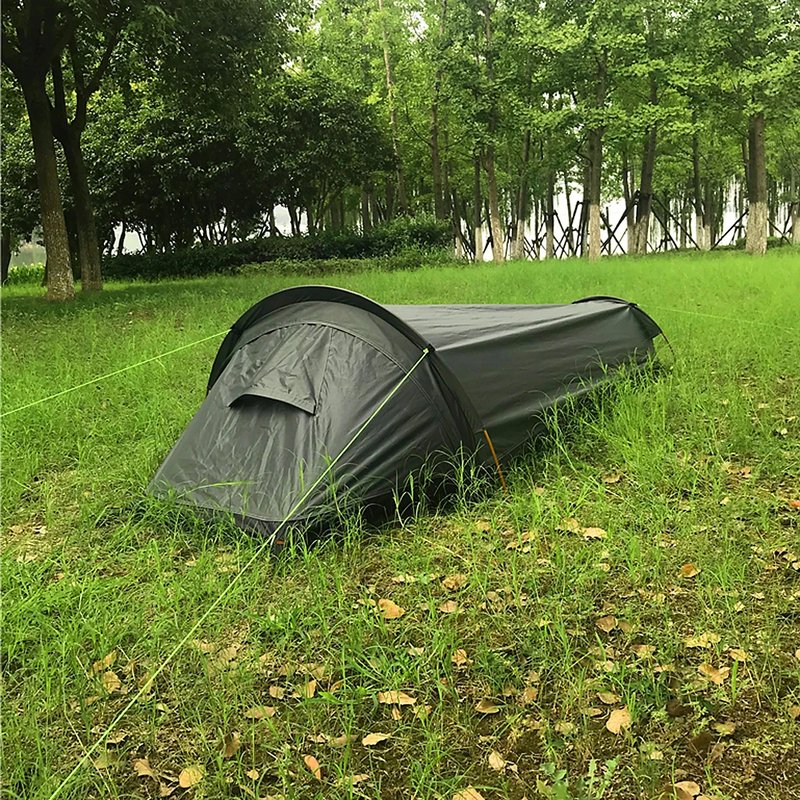 Tente 1 Place Ultralégère – Imperméable Et Compacte – Pour Randonnée Et Camping